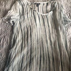 Eileen Fisher Tie Dye sheer tunic